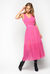 Long tulle dress
