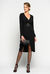 Belted midi dress