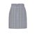 Patterned Milano stitch mini skirt