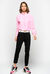 Blouse with sash collar