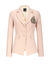 Stretch crepe de chine blazer