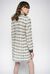 Cappotto leggero in stuoia check