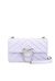 Love Bag Stripes in pelle con stampa Love Birds