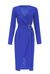 Belted midi dress