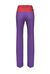 Pantalone bicolor in lana lucida