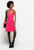 Technical sheath dress