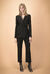 Blazer in textured fabric