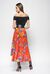 Top off-shoulders in jersey cupro