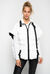Technical quilted coat