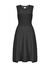 Knit fit and flare dress