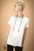 T-shirt in raso di seta