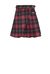 Tartan pattern skirt