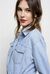 Short denim jumpsuit