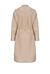 Coat with contrasting edging