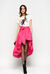 Taffeta skirt with bow