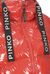 Short glossy effect quilted jacket