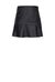 Leather-look skirt with rhinestones