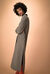 Cappotto lungo fantasia pied de poule
