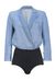 Denim bodysuit jacket