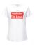 T-shirt lettering in jersey di cotone