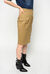 Skirt with pocket and buttons