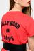 T-shirt lettering in jersey di cotone