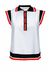 T-shirt polo in popeline stretch