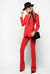 Blazer in punto stoffa