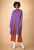 Cappotto con cintura in panno double