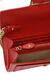 Leather wallet with shoulder strap