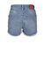 Shorts in soft denim con strass