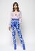Joggers stampa lampone