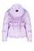 Duvet coat in technical satin