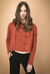 Cardigan in lana con decorazioni