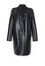 Reversible boiled wool coat