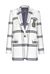 College style check jacket