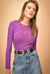 Maglia in tessuto seamless e decori laser cut