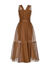 Long tulle dress