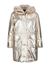 Parka in tessuto laminato craquelè