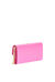 Leather wallet with shoulder strap