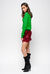 Maglia in viscosa stretch a trecce