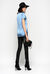 Stretch satin T-shirt