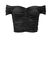 Top off-shoulders in jersey cupro