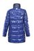 Piumino in tela glossy con bande logate
