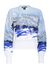 Mountain pattern pullover