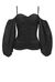 Blusa cold shoulders in jersey vintage