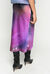 Skirt with nebula print