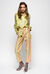 Striped cotton trousers