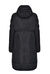 Long technical quilted coat