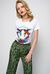 Slim floral Love Birds T-shirt